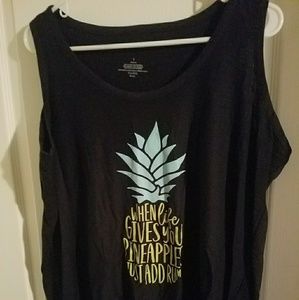 Airwaves Women's Summer Fun Plus Tank Size 1x
